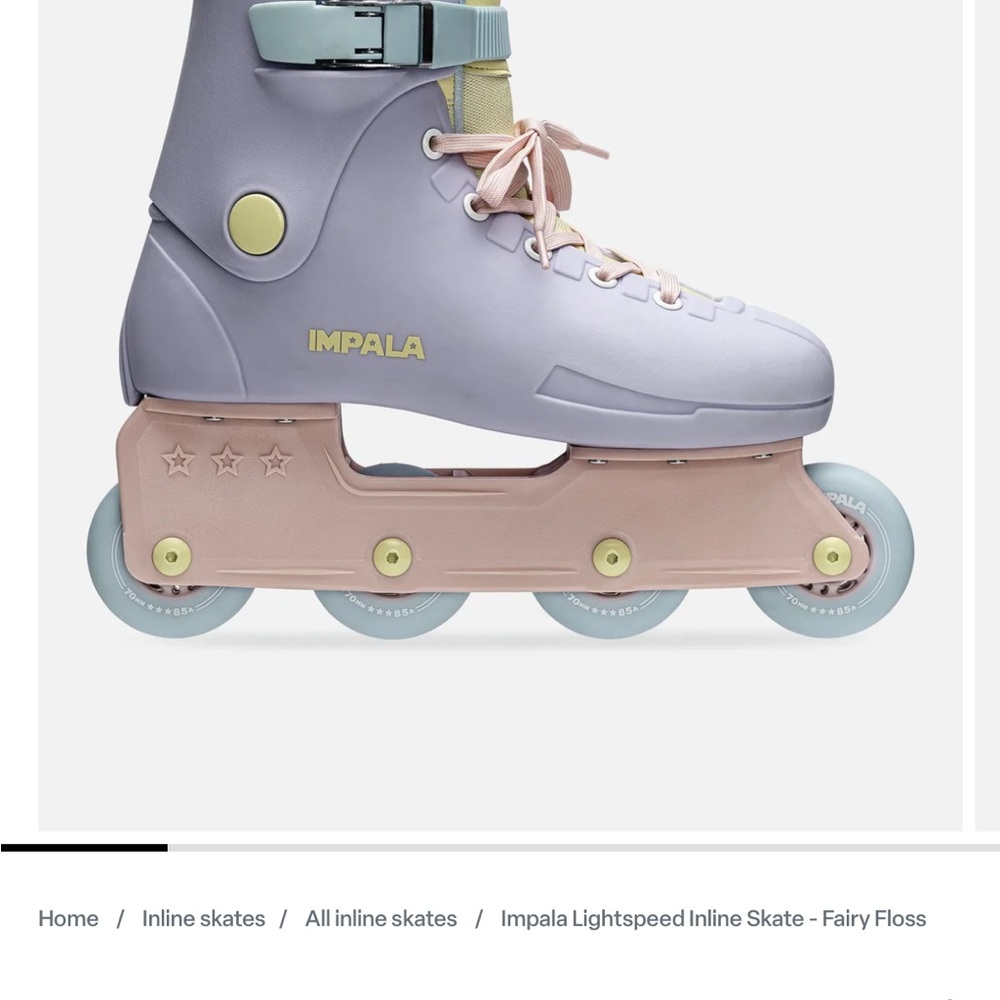 Impala Pastel Inline Skates for Women - Rollerblades